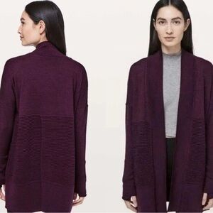 Lululemon Plum Sit in Lotus Wrap